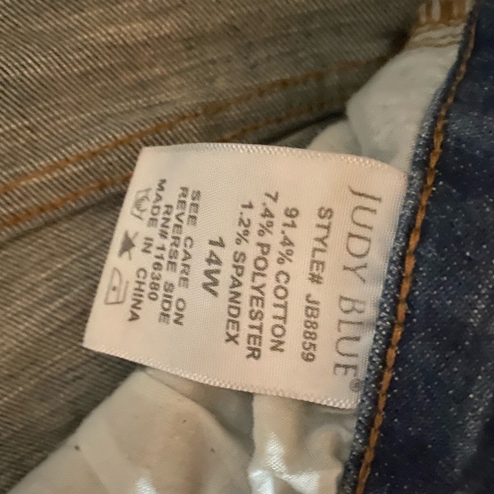 Great Condition Judy Blue Skinny Jeans size 14W